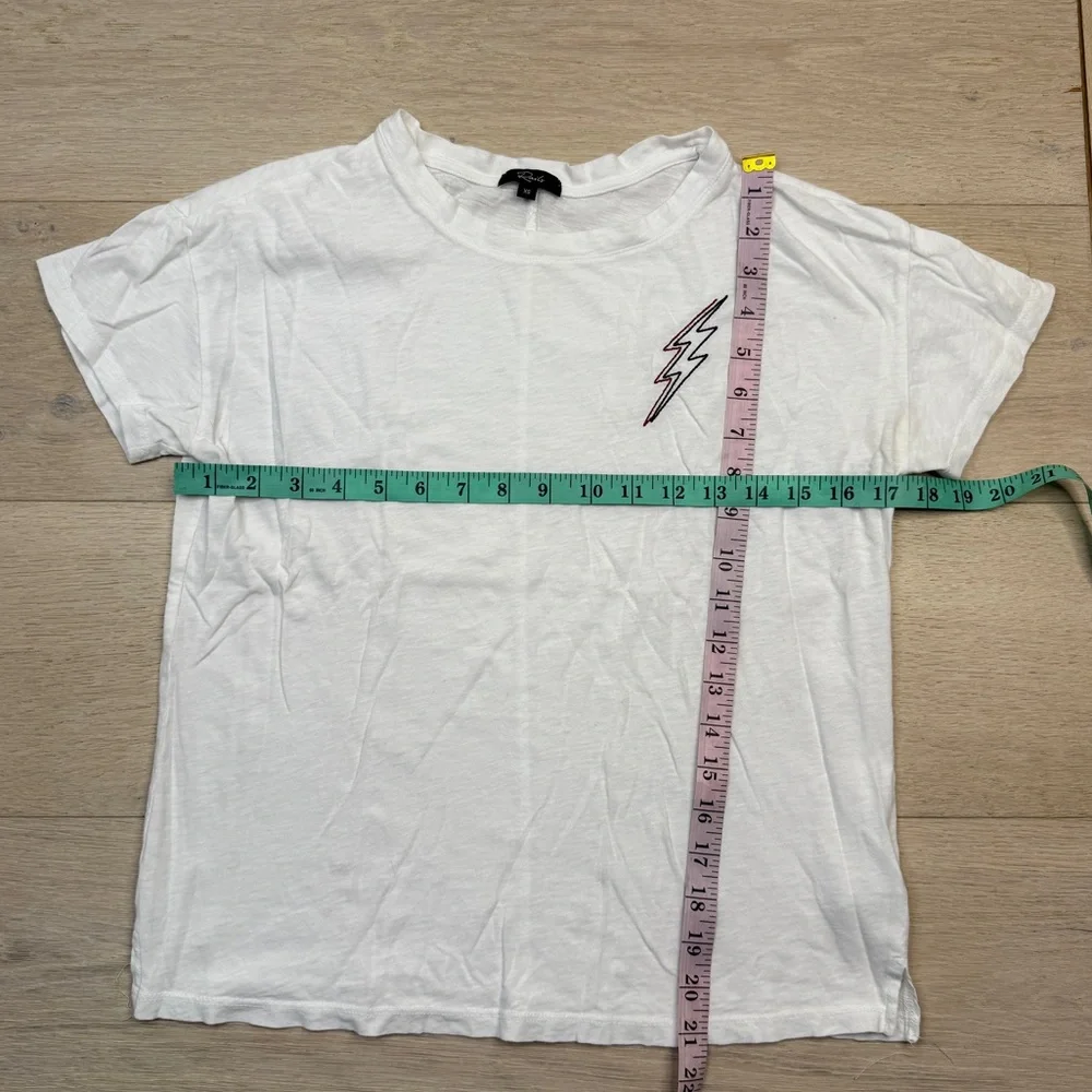 Rag & Bone Lightning Bolt Graphic Tee - Picture 4 of 8